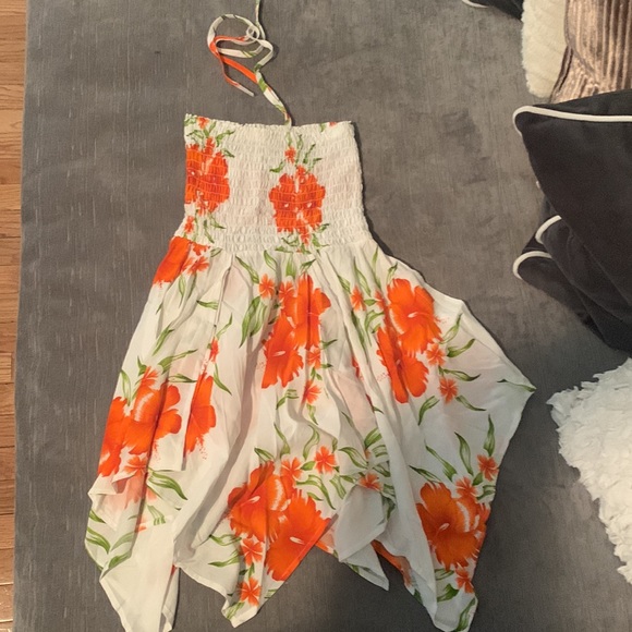 Luau Halter Dress - Picture 2 of 4